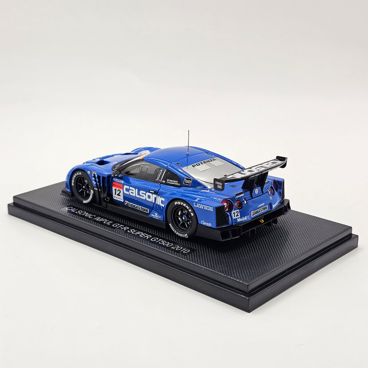 EBBRO Nissan GT-R #12 Calsonic Impul Super GT GT500 2010 1/43 Scale