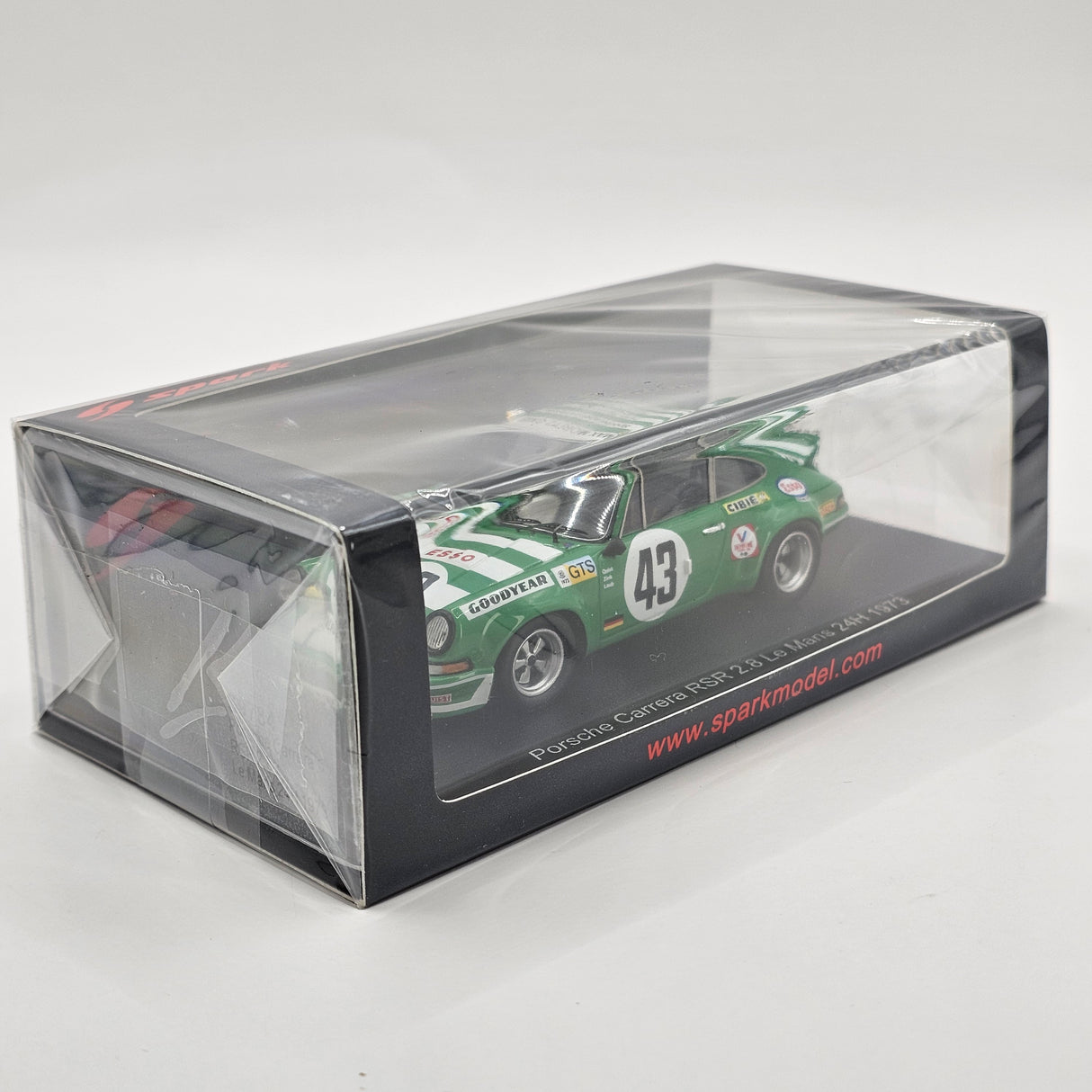Spark Porsche 911 Carrera RS #43 Max Moritz Racing Team 24Hrs Le Mans 1973 1/43 Scale