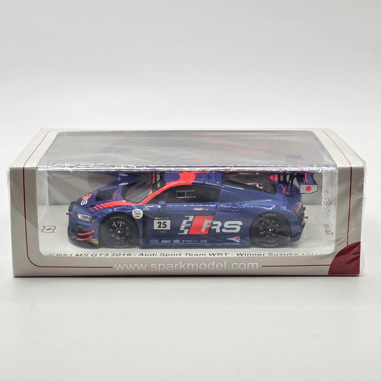 Spark Audi R8 LMS GT3 #25 Audi Sport Team WRT 10Hrs Suzuka Winner 2019 1/43 Scale SJ083