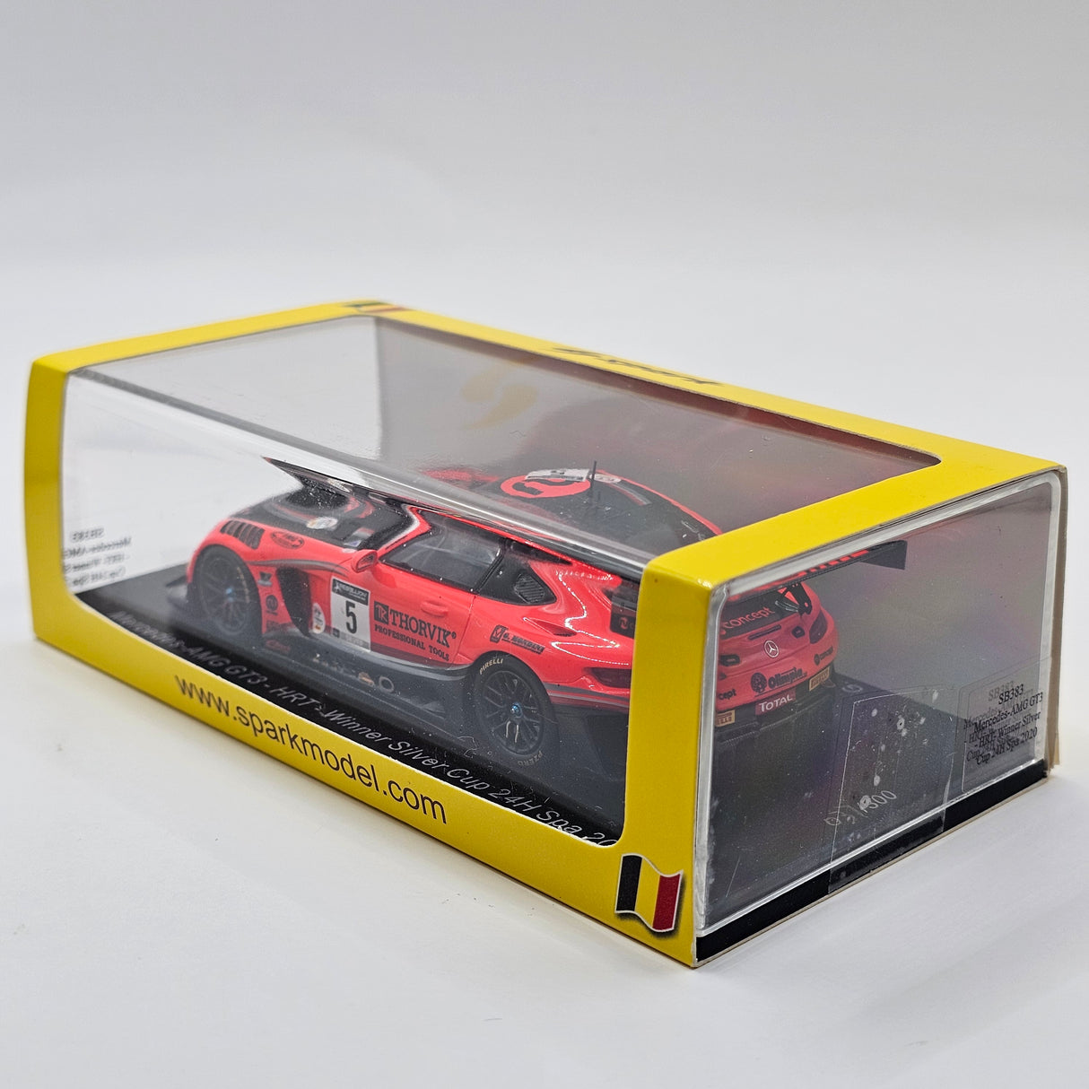 Spark Mercedes-AMG GT3 #5 Haupt Racing Team Silver Winner 24Hrs Spa 2020 1/43 Scale