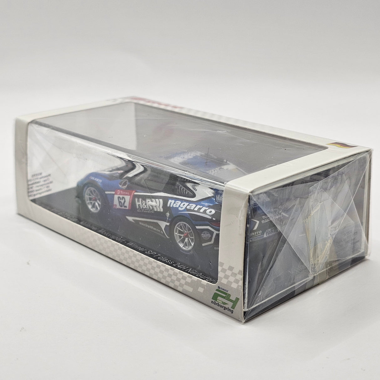 Spark Porsche 911 GT3 Cup #62 Mühlner Motorsport 24Hrs Nurburgring 2019 1/43 Scale