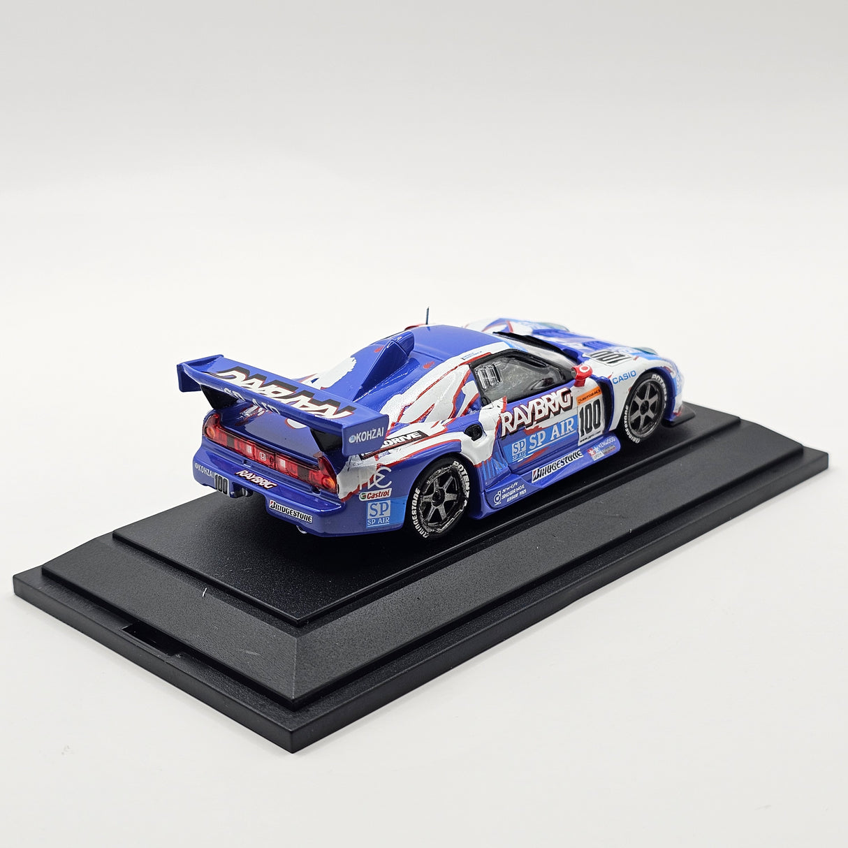 EBBRO Honda NSX #100 Raybrig Team Kunimitsu JGTC GT500 2002 1/43 Scale
