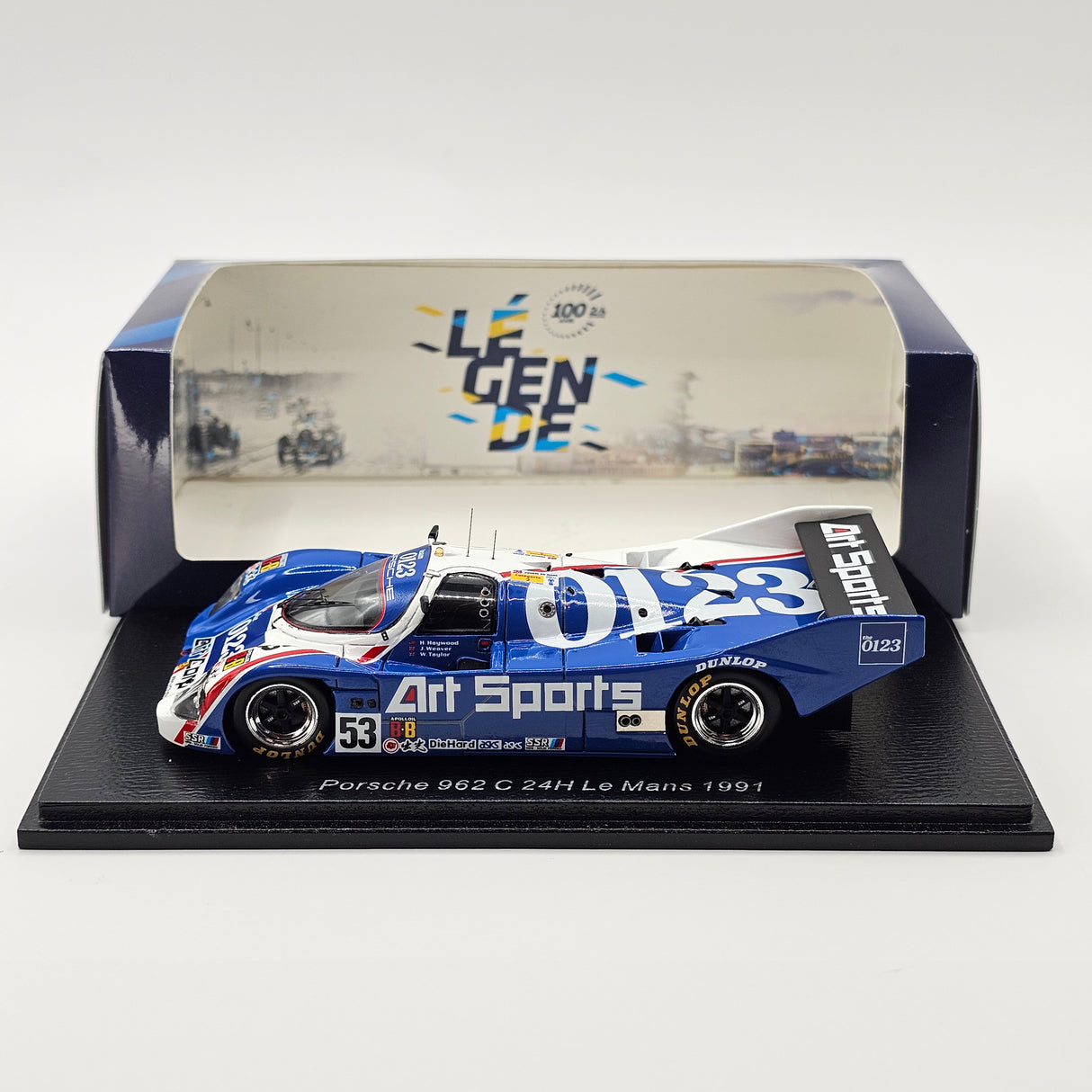 Spark Porsche 962C #53 Team Schuppan 24Hrs Le Mans 1991 1/43 Scale S9890