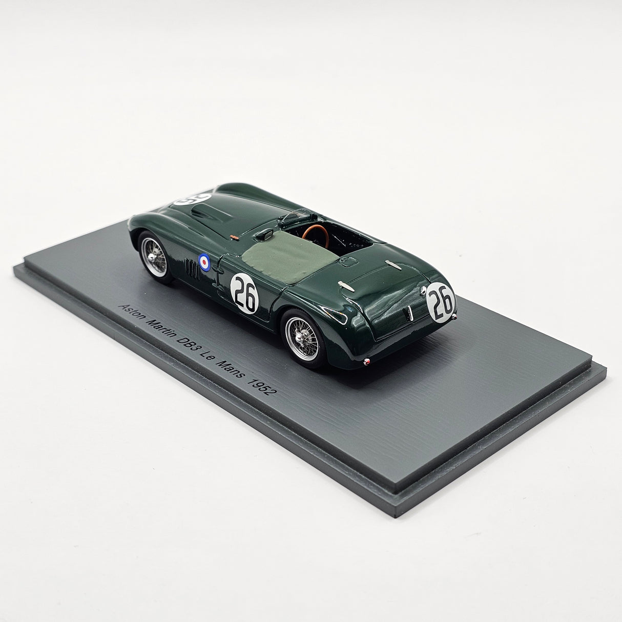 Spark Aston Martin DB3 #26 Aston Martin Ltd Le Mans 1952 1/43 Scale S2433