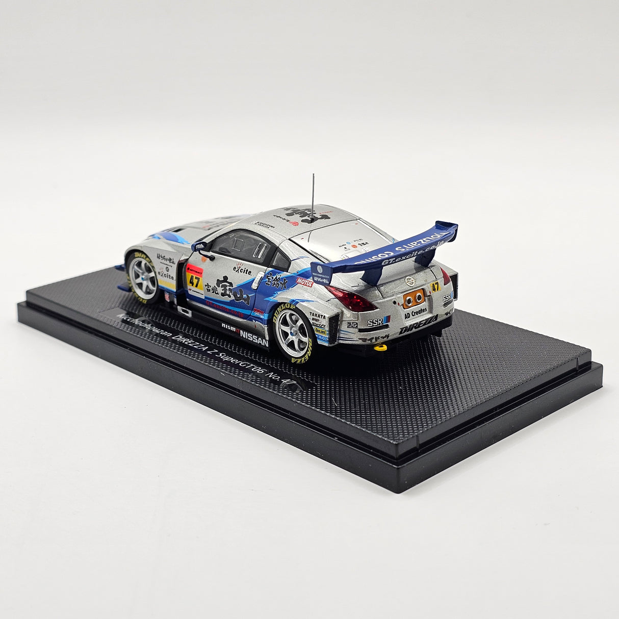 EBBRO Nissan Fairlady Z #47 Direzza MOLA Super GT GT300 2006 1/43 Scale