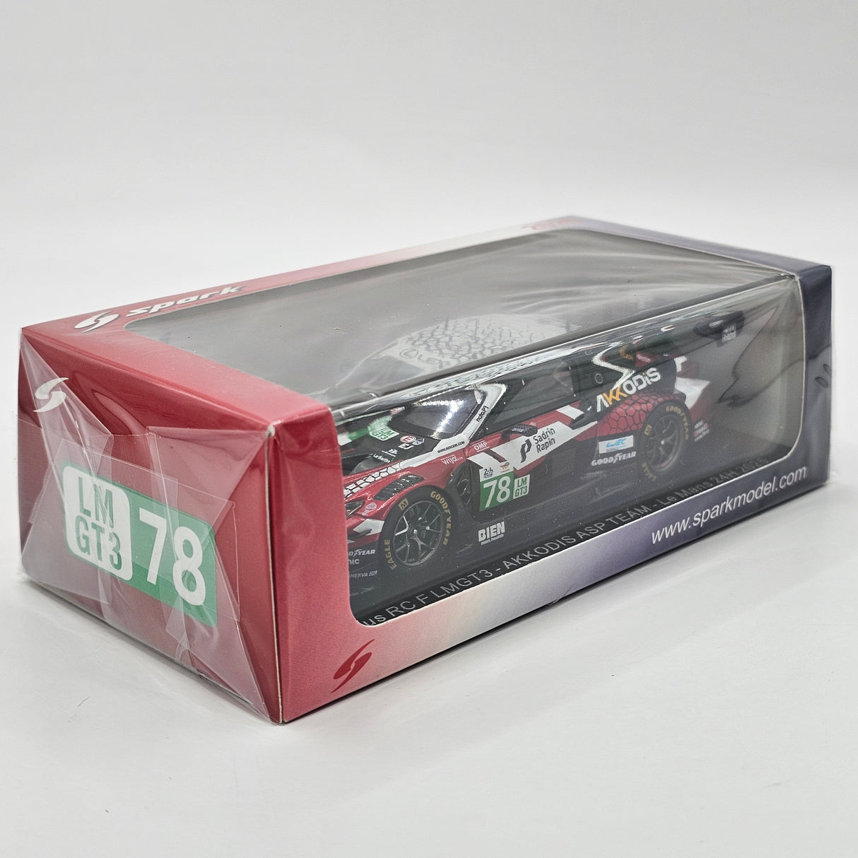 Spark Lexus RC F LMGT3 #78 Akkodis ASP Team 24 Hours of Le Mans 2025 1/43 Scale S9300