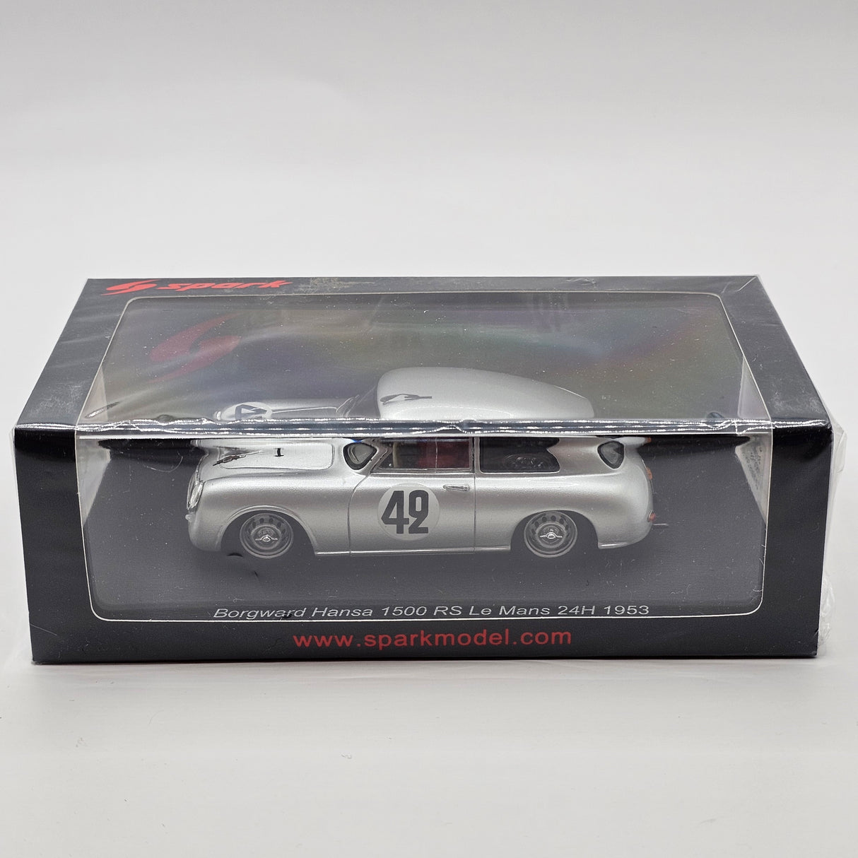 Spark Borgward Hansa 1500 S #42 Borgward GmbH 24Hrs Le Mans 1953 1/43 Scale