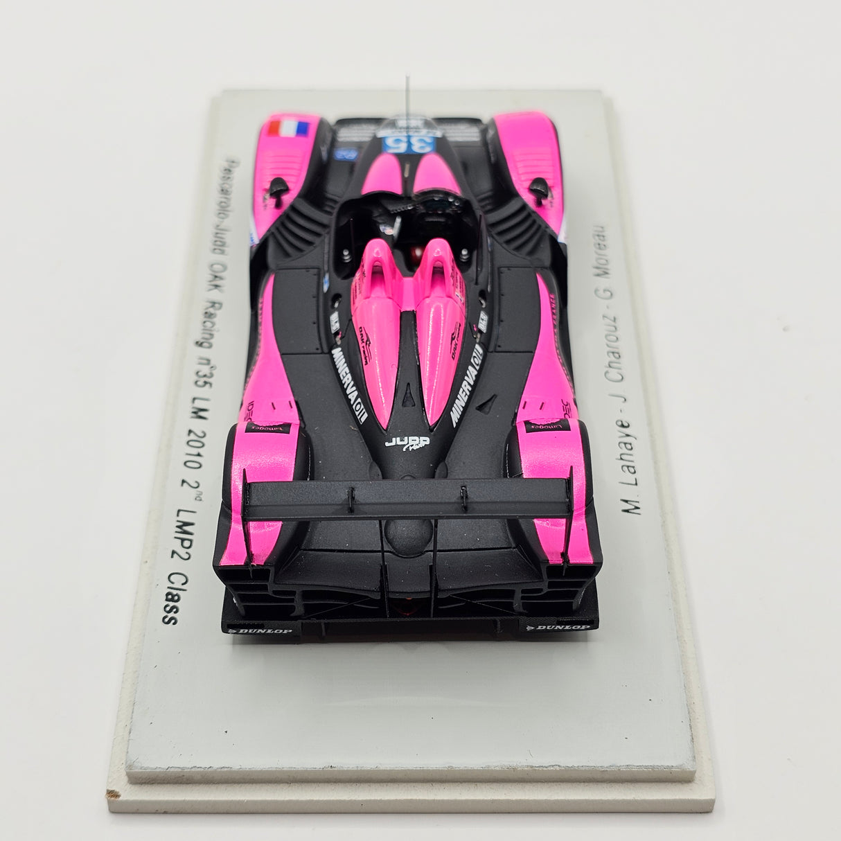 Spark Pescarolo 01 #35 OAK Racing 2nd LMP2 24Hrs Le Mans 2010 1/43 Scale