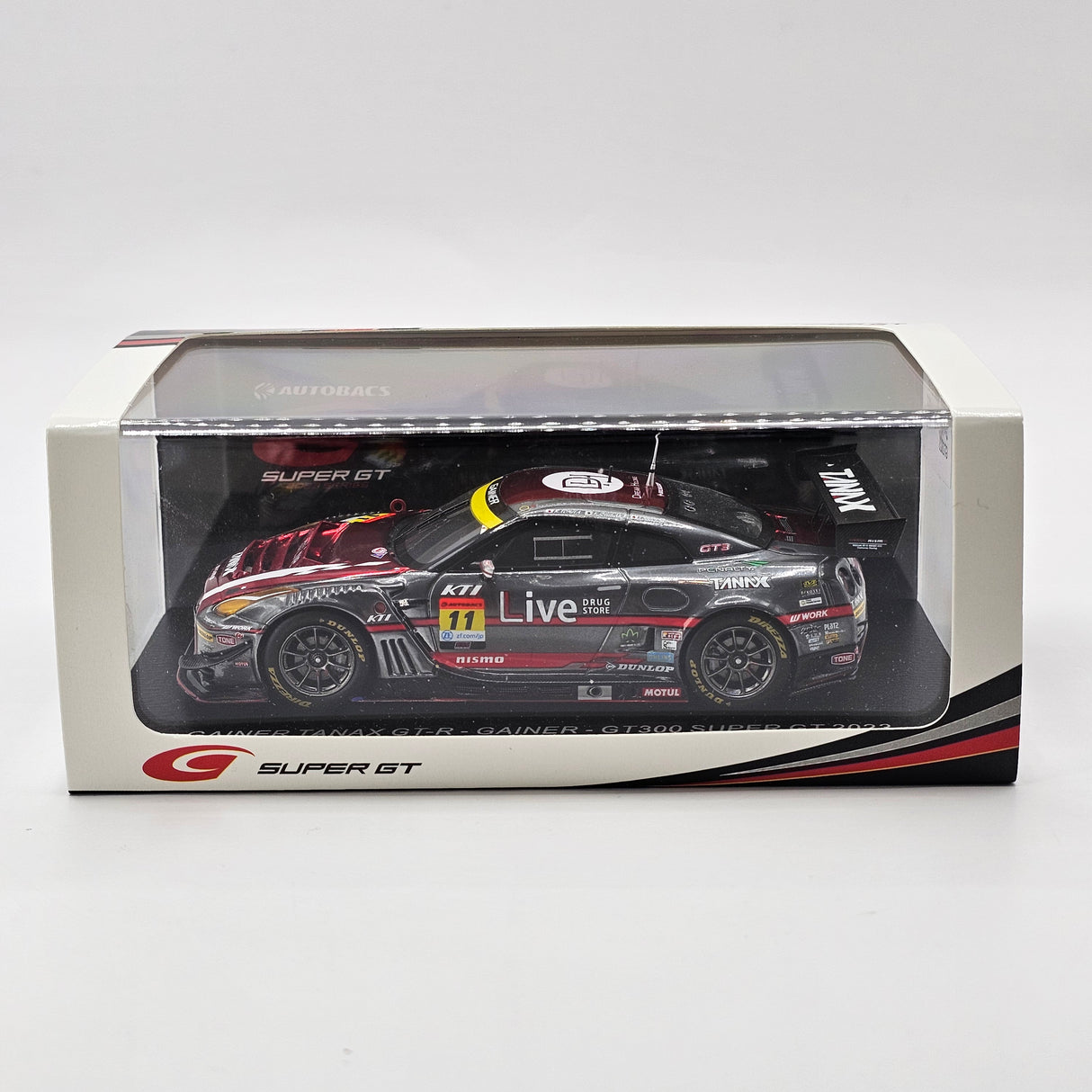 Spark Nissan GT-R Nismo GT3 #11 GAINER Super GT GT300 2023 1/43 Scale SGT072