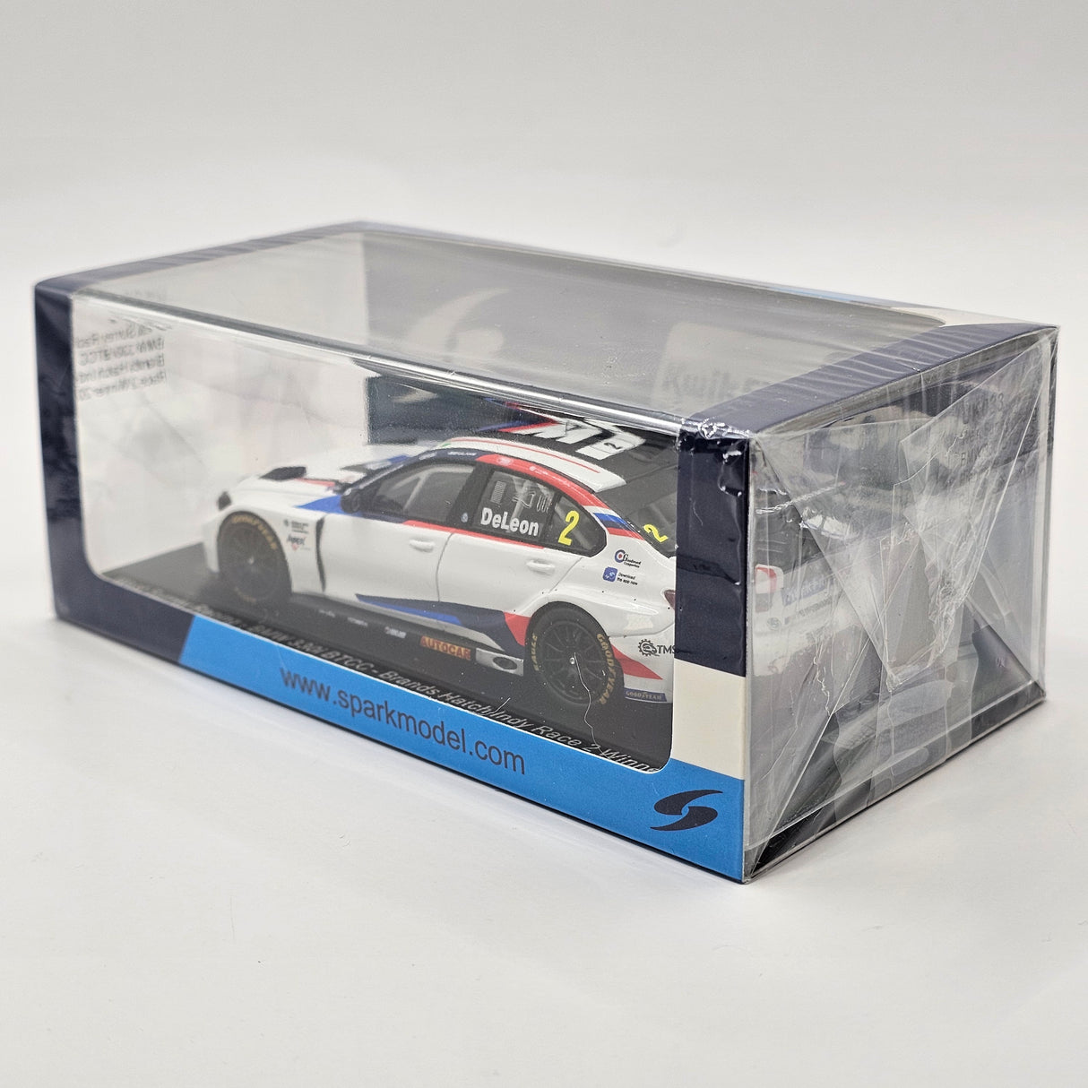 Spark BMW 330i #2 Daryl DeLeon BTCC 2025 Brands Hatch Race 2 Winner 1/43 Scale UK033