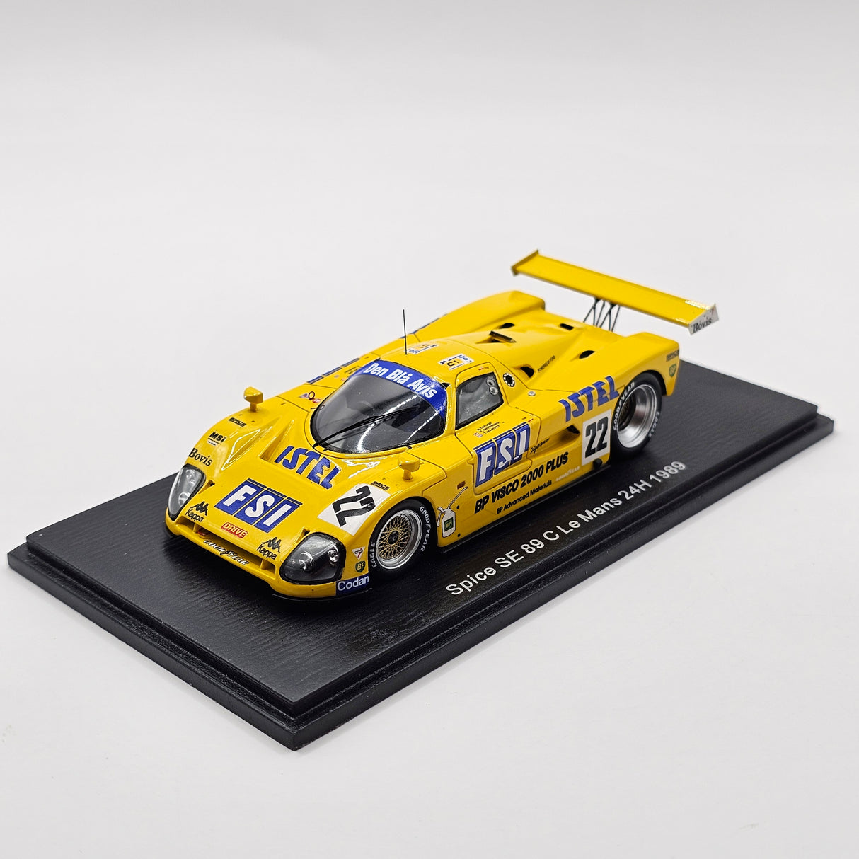 Spark Spice SE 89C #22 Spice Engineering 24Hrs Le Mans 1989 1/43 Scale S6806