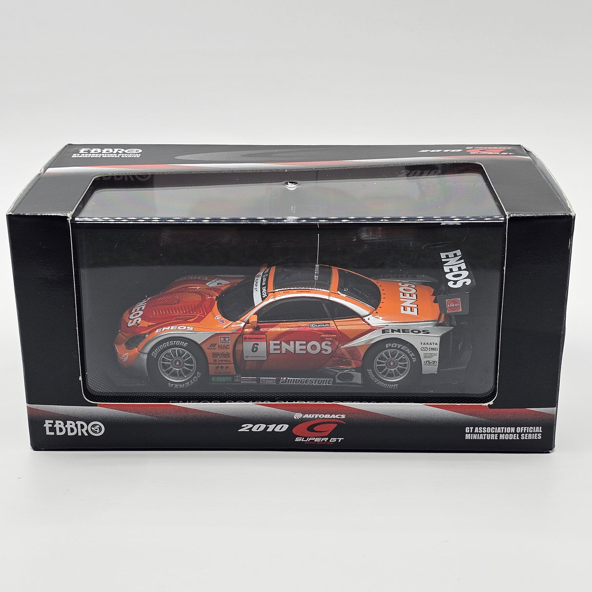 EBBRO Lexus SC430 #6 Lexus Team LeMans ENEOS Super GT GT500 2010 1/43 Scale
