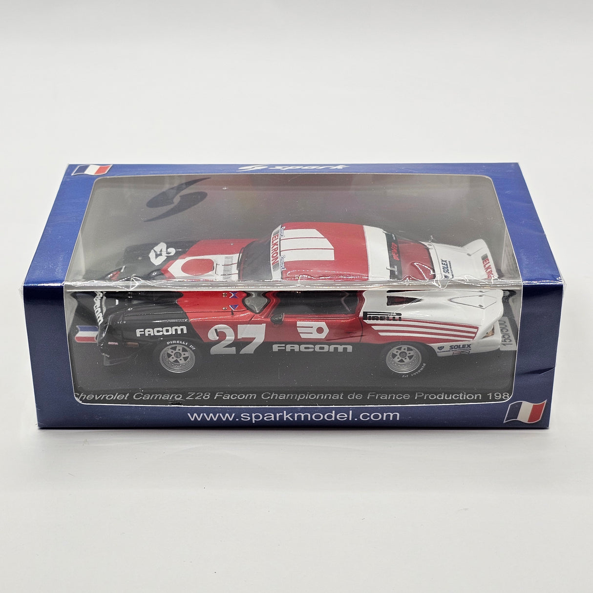 Spark Chevrolet Camaro Z28 #27 French Production Championship 1985 1/43 Scale