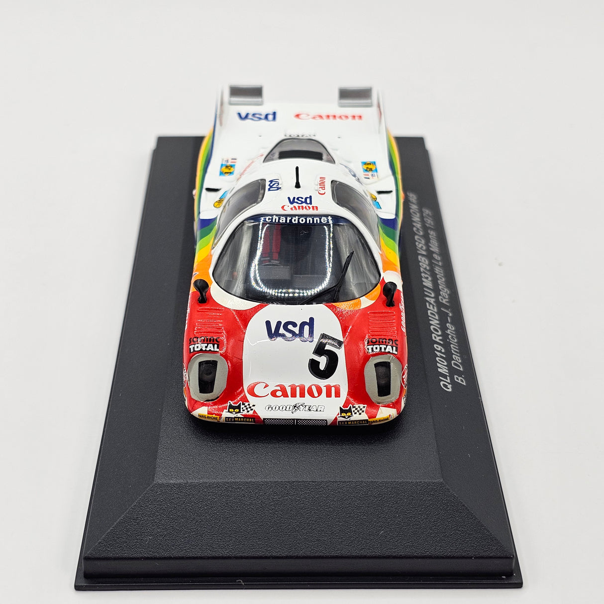 Quartzo Rondeau M379B #5 VSD Canon 24Hrs Le Mans 1979 Gr6 Winner 1/43 Scale QLM019