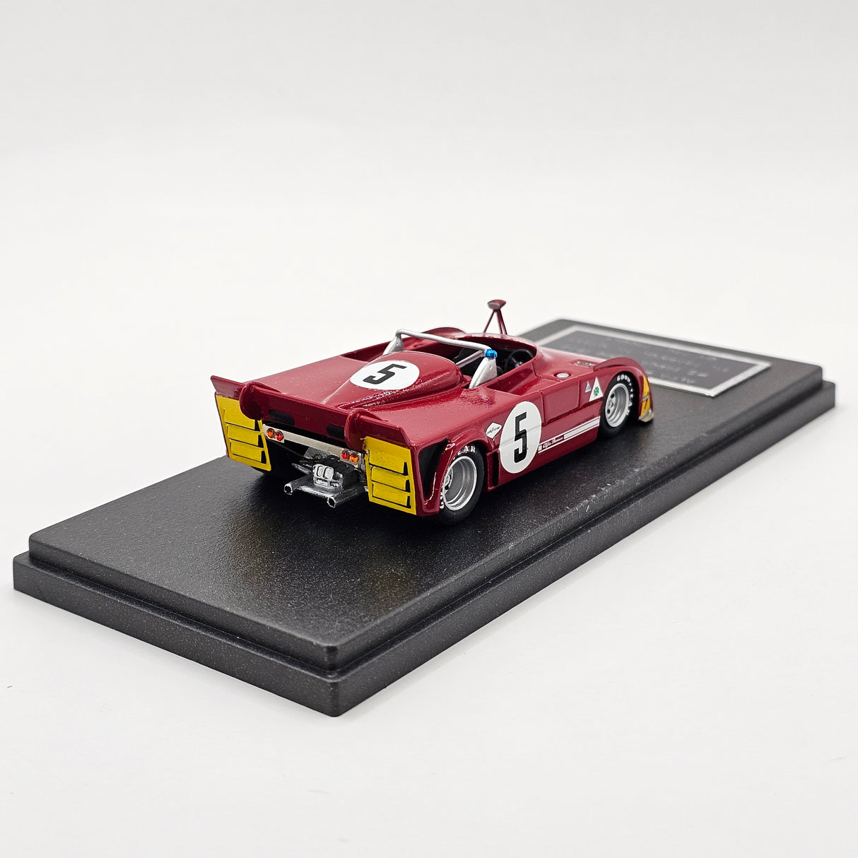 MG Models Alfa Romeo T33TT3 #5 Galli/Marko 2nd Targa Florio 1972 1/43 Scale