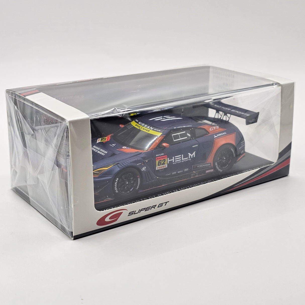 Spark Nissan GT-R Nismo GT3 #62 HELM Motorsports Super GT GT300 2025 1/43 Scale