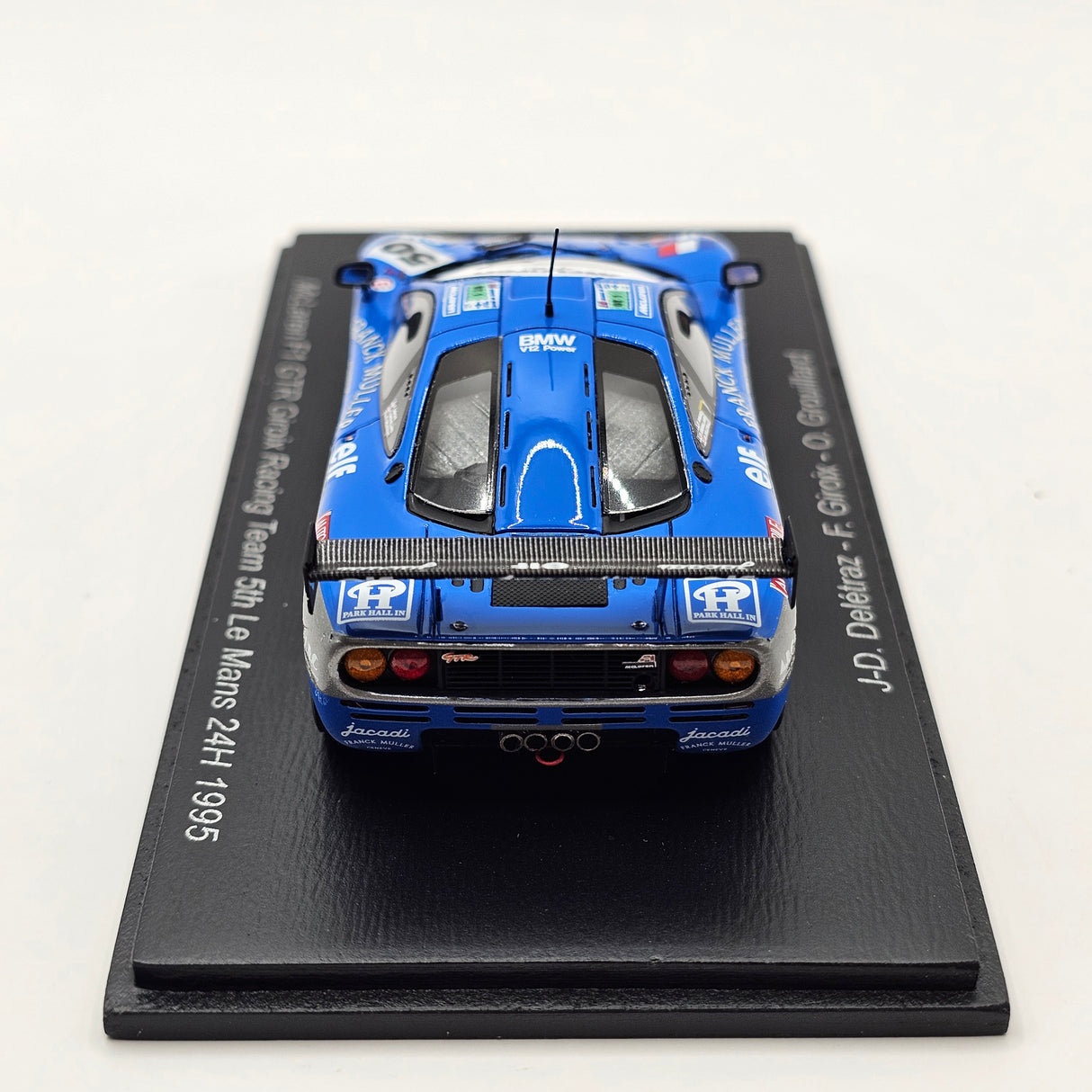 Spark McLaren F1 GTR #50 Giroix Racing Team 24Hrs Le Mans 1995 1/43 Scale S6674