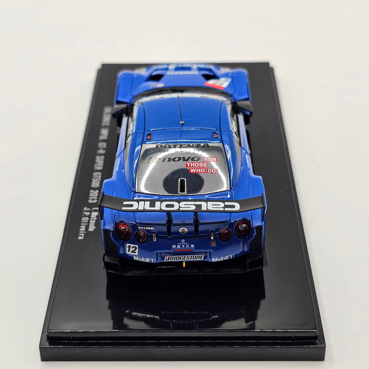 EBBRO Nissan GT-R #12 Calsonic Team Impul Super GT GT500 2013 1/43 Scale