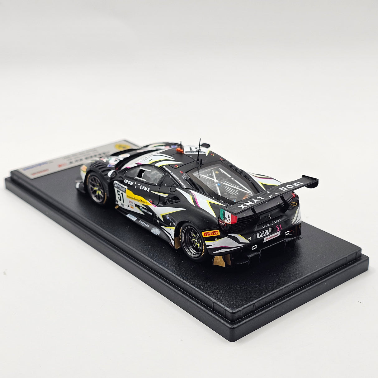 Looksmart Ferrari 488 GT3 EVO #51 Iron Lynx Winner 24Hrs Spa 2021 1/43 Scale