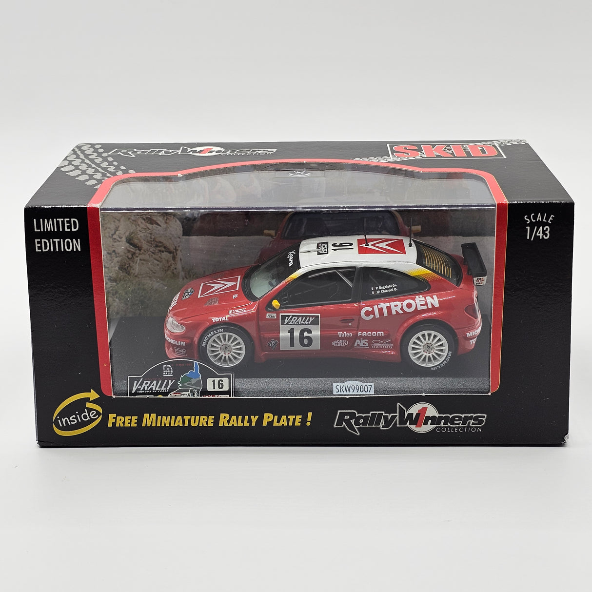 Vitesse Skid Citroen Xsara Kit Car #16 Winner Tour De Corse 1999 1/43 Scale