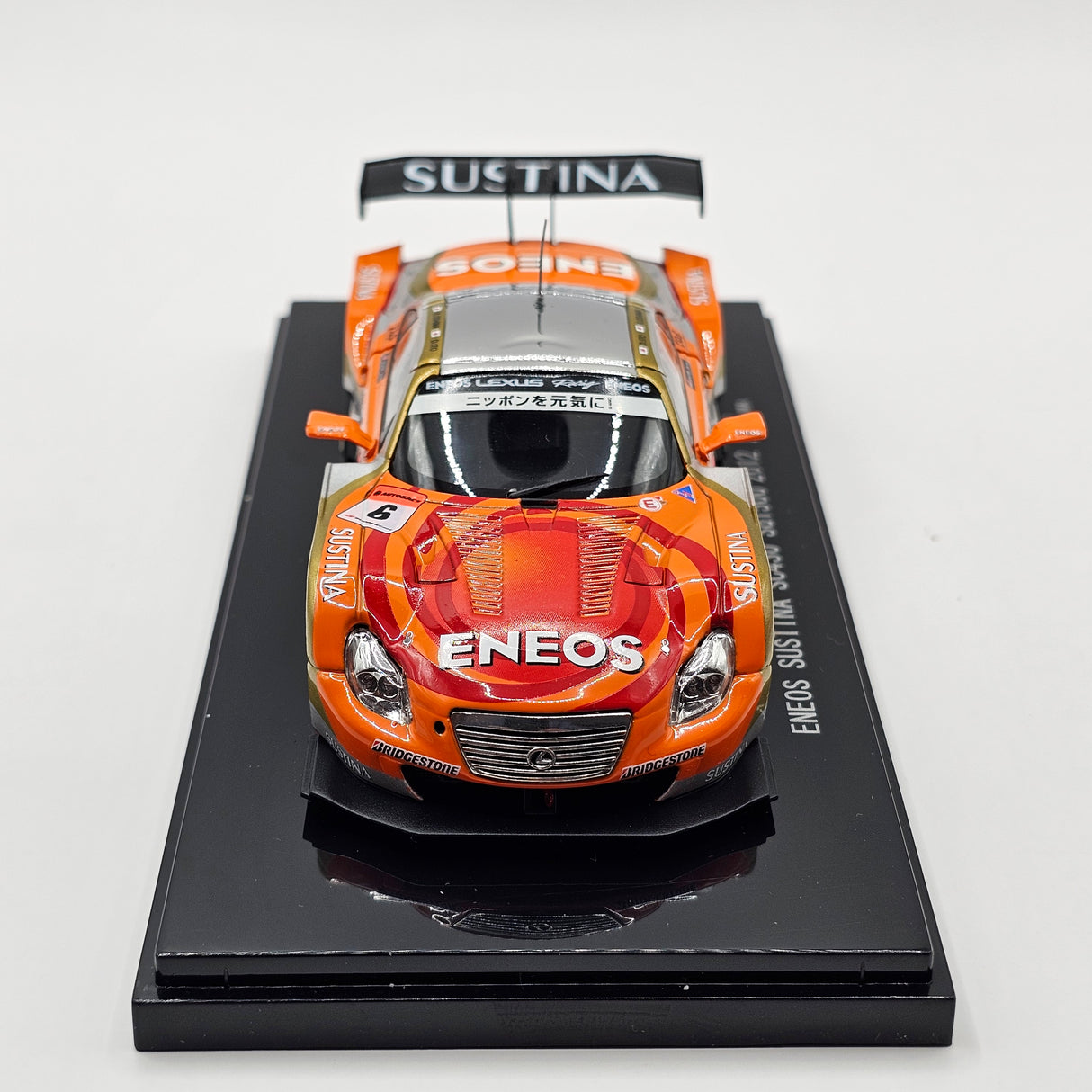 EBBRO Lexus SC430 #6 Lexus Team LeMans ENEOS Super GT 2012 1/43 Scale