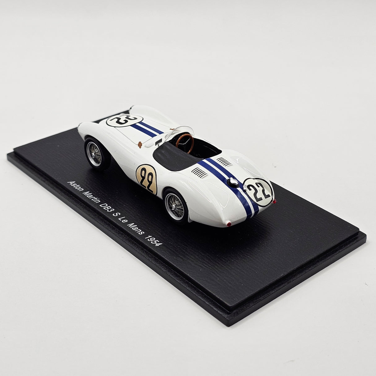 Spark Aston Martin DB3 S #22 Aston Martin C. Shelby Le Mans 1954 1/43 Scale