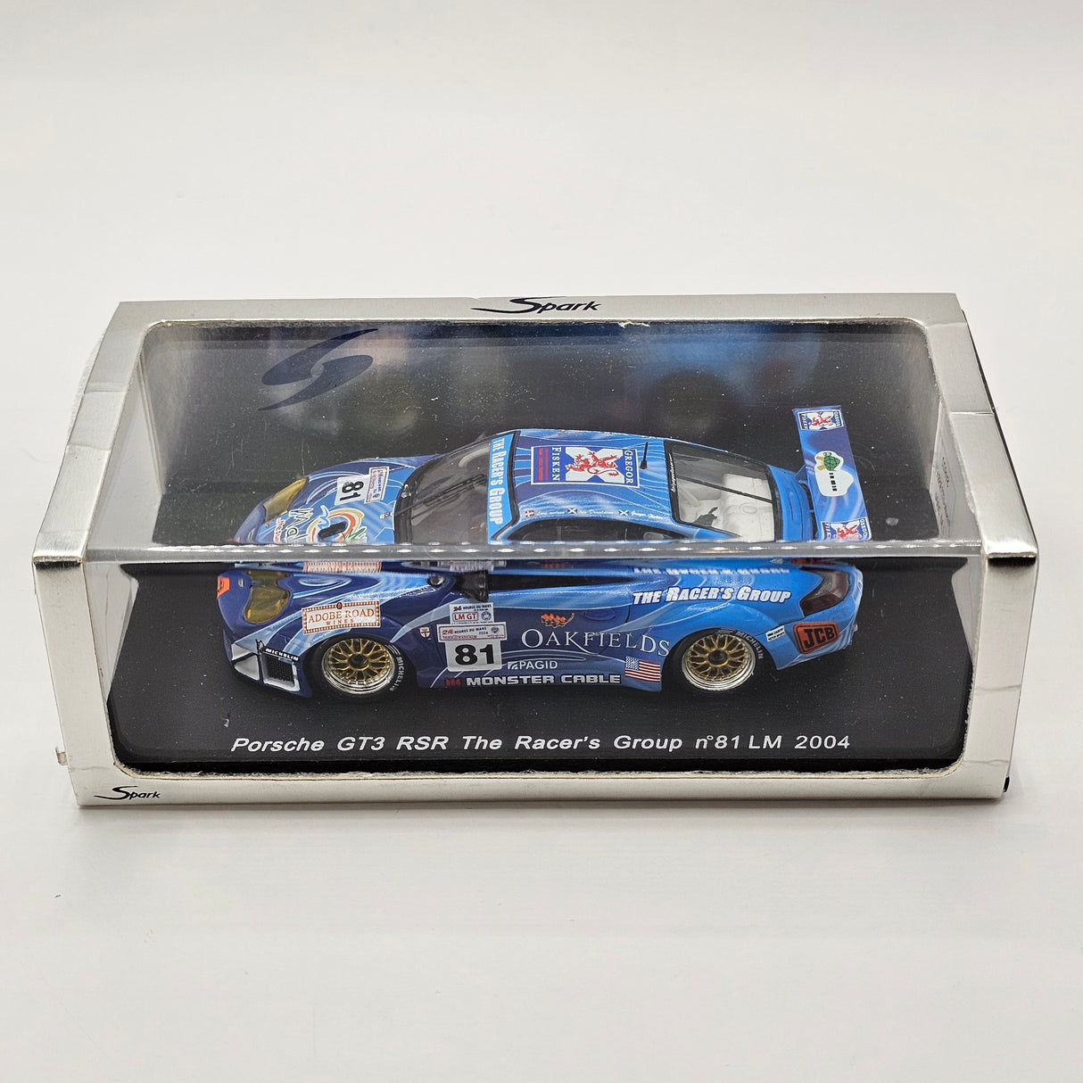 Spark Porsche 911 GT3-RSR #81 The Racer's Group 24Hrs Le Mans 2004 1/43 Scale S0922
