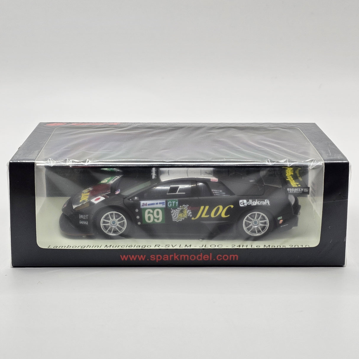 Spark Lamborghini Murcielago R-SV LM #69 JLOC 24Hrs Le Mans 2010 1/43 Scale S9604