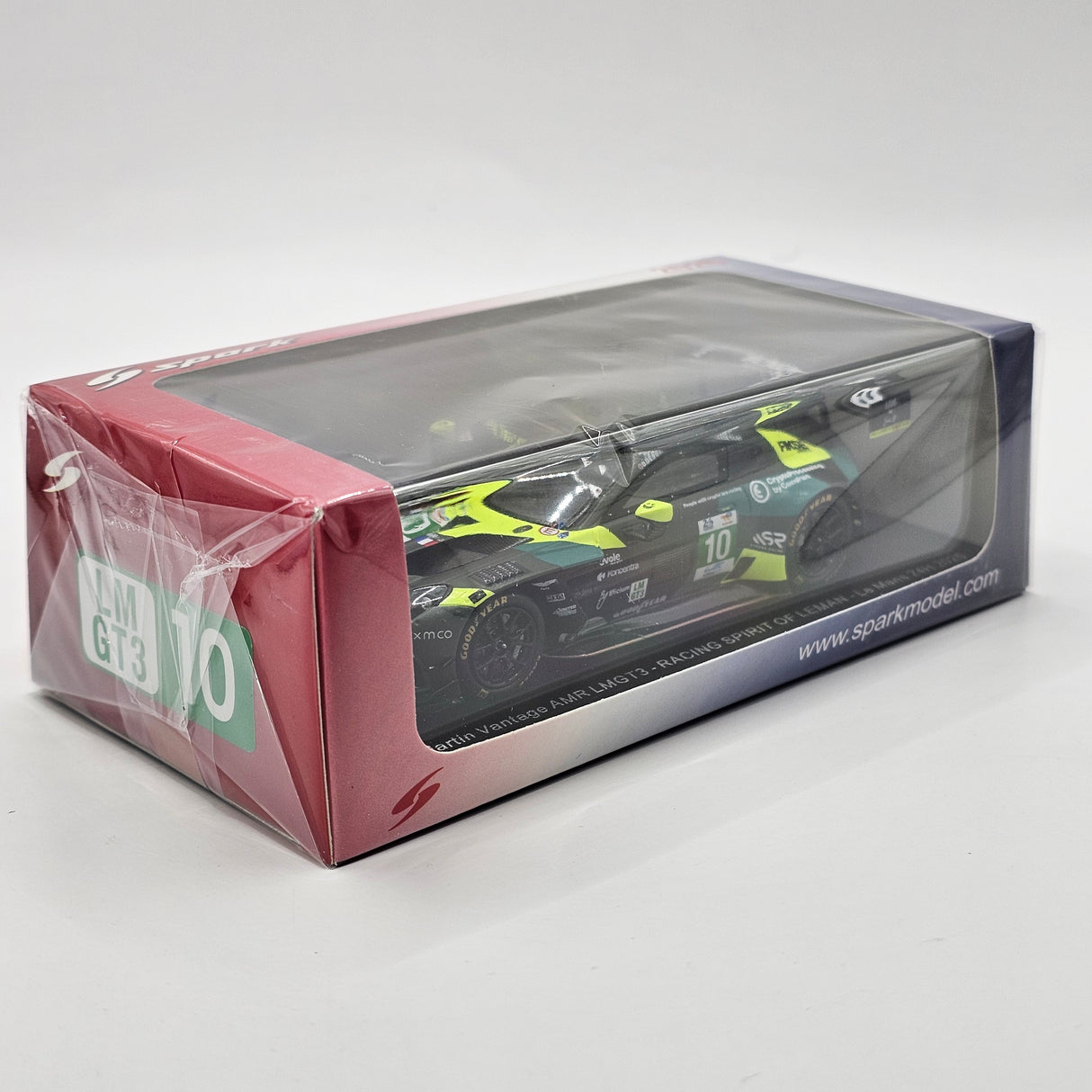 Spark Aston Martin Vantage AMR LMGT3 #10 Racing Spirit Of Lemans 24 Hours of Le Mans 2025 1/43 Scale S9289