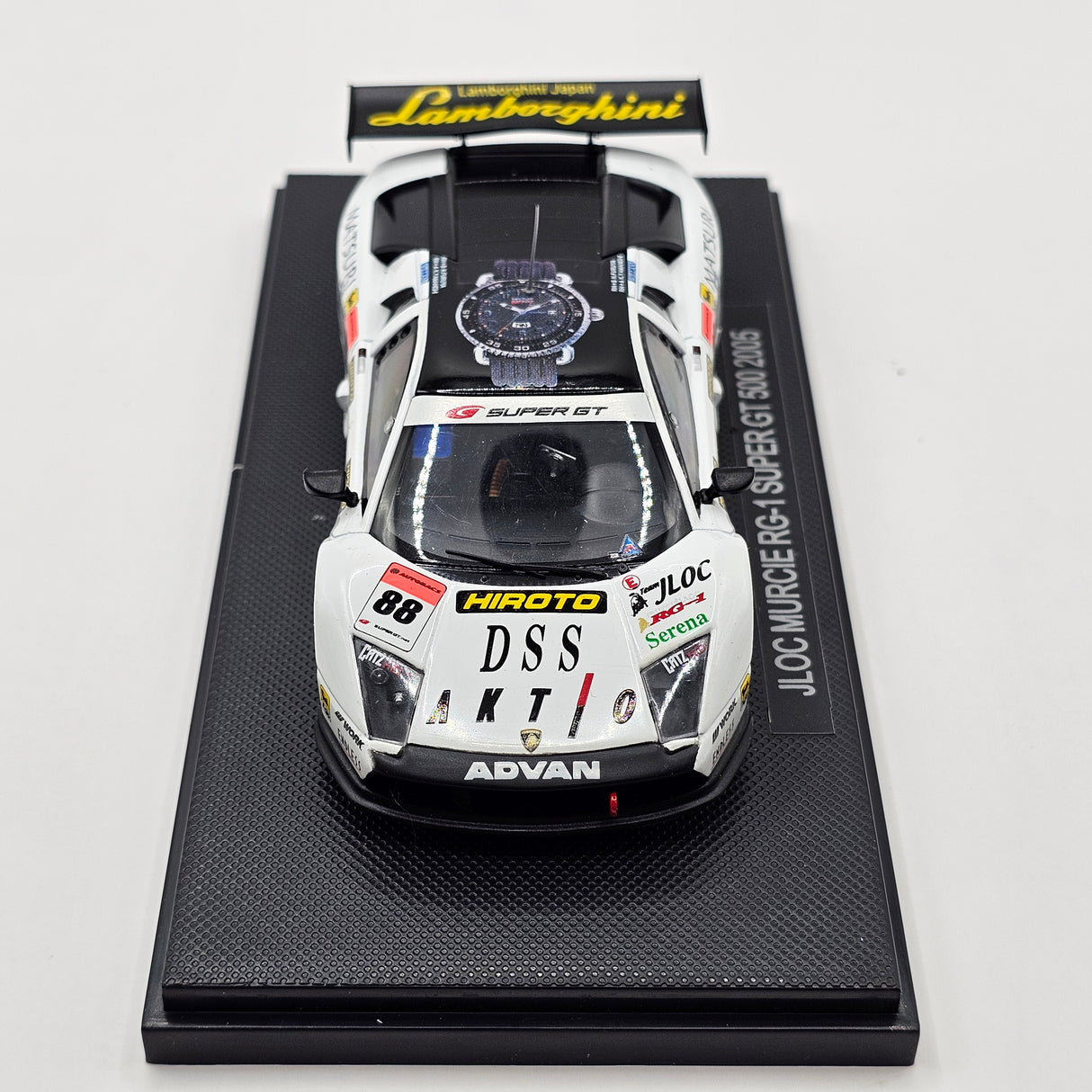 EBBRO Lamborghini Murcielago #88 JLOC Super GT GT500 2005 1/43 Scale
