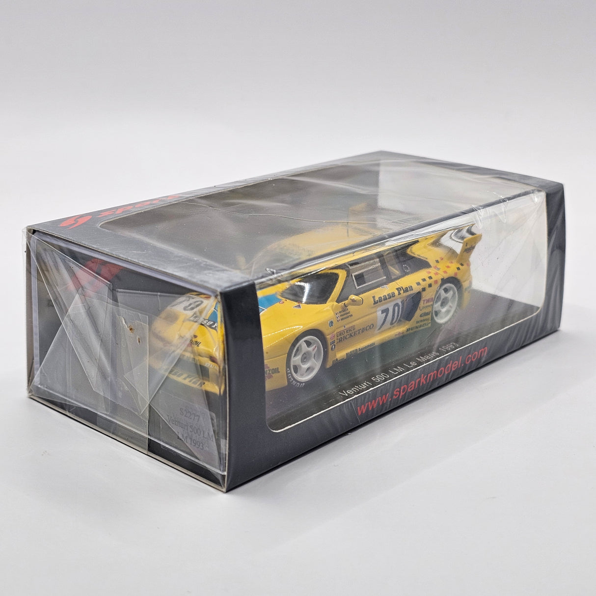 Spark Venturi 500 LM #70 É. Graham 24Hrs Le Mans 1993 1/43 Scale S2277