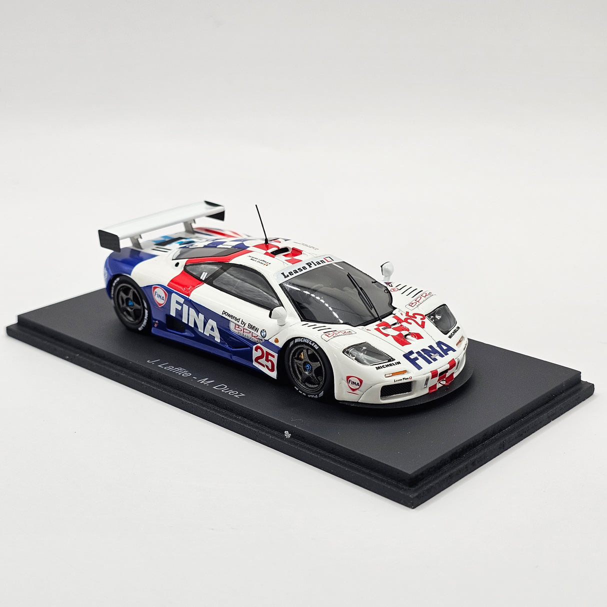 Spark McLaren F1 GTR #25 BMW Motorsport BPR 4 Hours Silverstone 1996 1/43 Scale