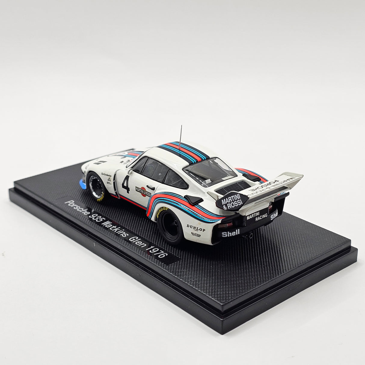 EBBRO Porsche 935 #4 Martini Porsche Racing Watkins Glen 1976 Winner 1/43 Scale