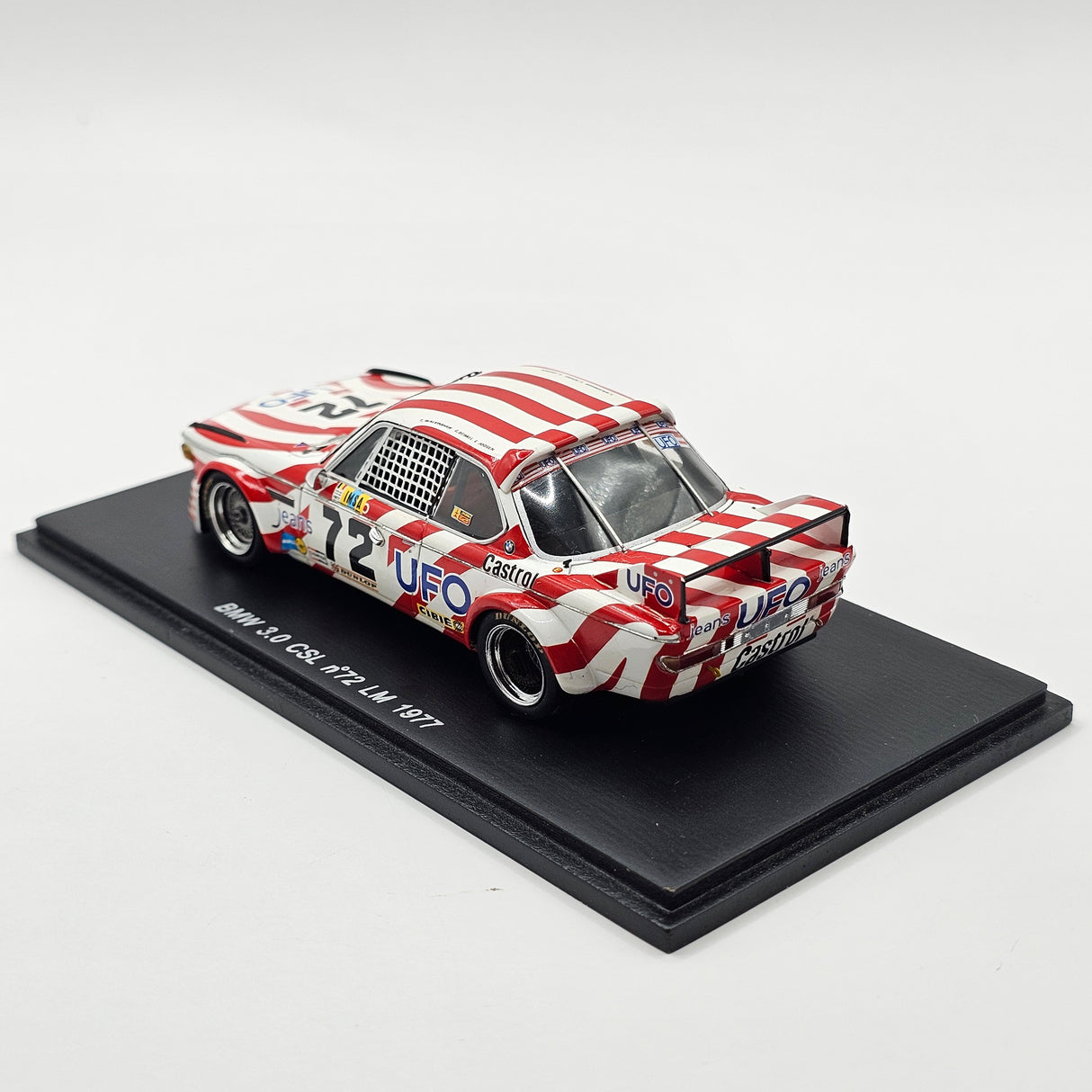 Spark BMW 3.0 CSL #72 Luigi Racing 24Hrs Le Mans 1977 1/43 Scale S1574