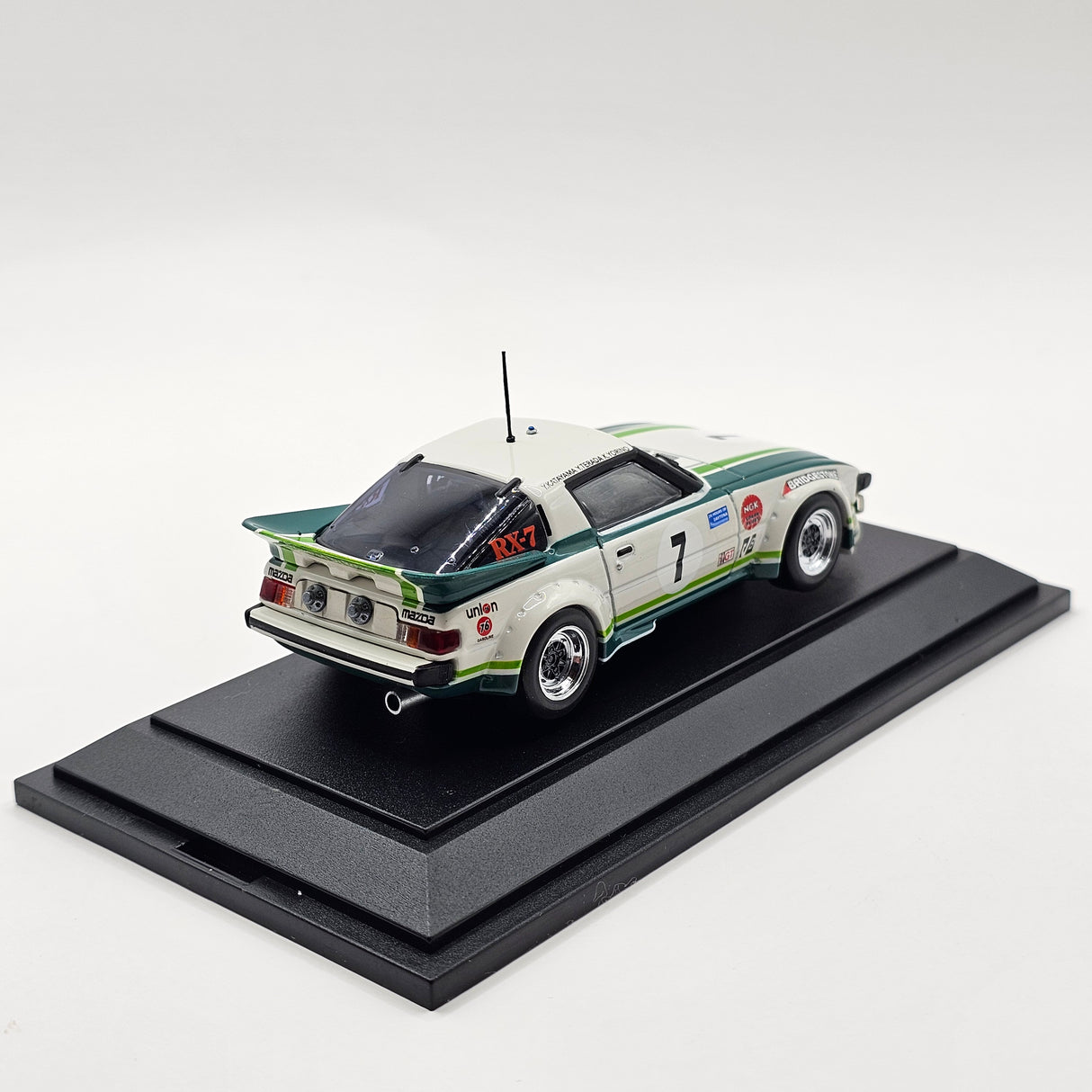 EBBRO Mazda RX-7 Savanna #7 Mazda Technical Daytona 24Hrs 1979 GTU Class Winner 1/43 Scale