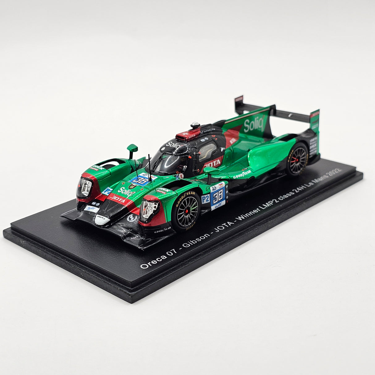 Spark Oreca 07 Gibson #38 Team JOTA LMP2 Win 24Hrs Le Mans 2022 1/43 Scale