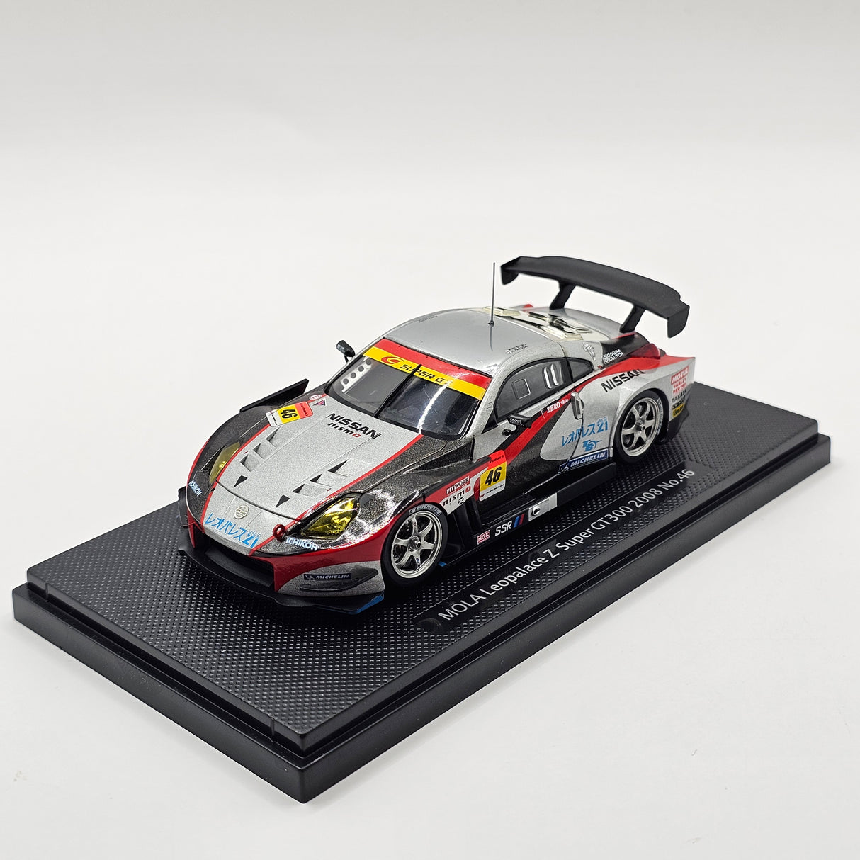EBBRO Nissan Z #46 MOLA Leopalace Super GT GT300 2008 1/43 Scale