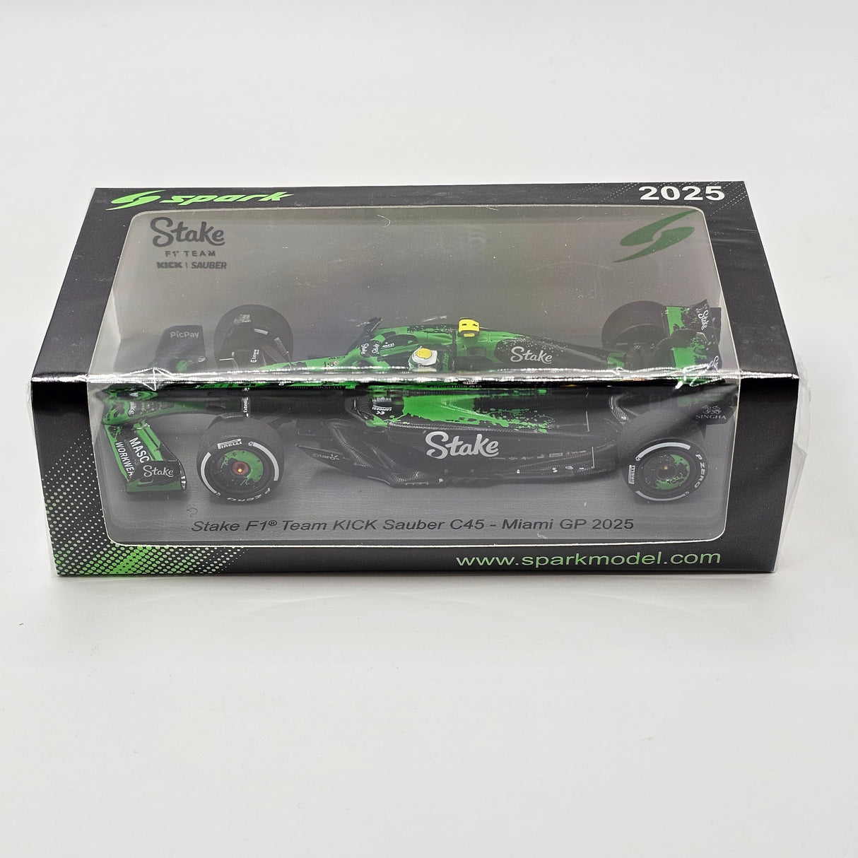 Spark Kick Sauber C45 #5 Gabriel Bortoleto Miami F1 GP 2025 1/43 Scale S9626