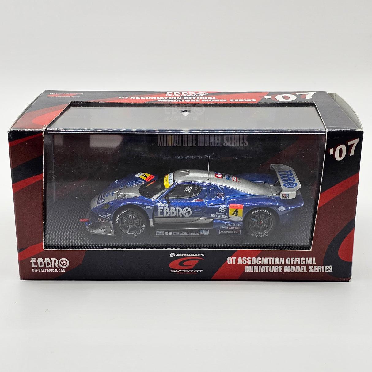EBBRO Vemac RD350R #4 Ebbro Team Nova Super GT GT300 2007 1/43 Scale