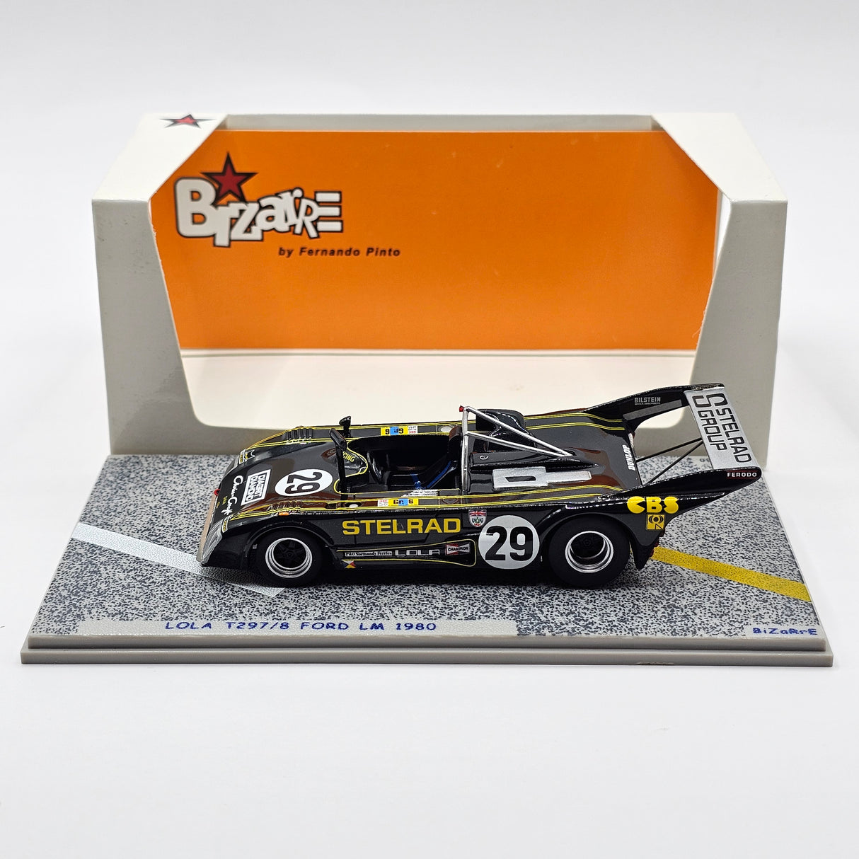 Spark Bizarre Lola T297/8 #29 Dorset Racing Associates Le Mans 1980 1/43 Scale