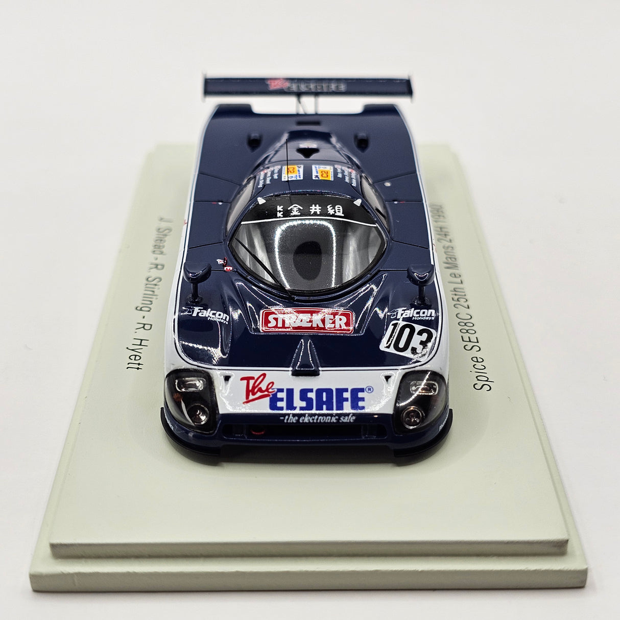 Spark Spice SE88C #103 Team Mako 24Hrs Le Mans 1990 1/43 Scale S6813