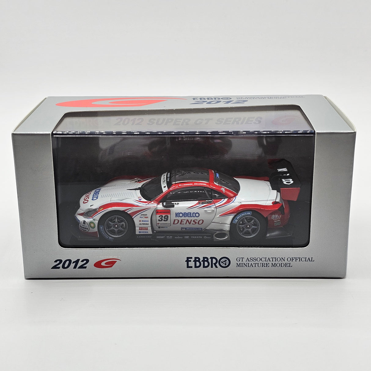 EBBRO Lexus SC430 #39 Lexus Team DENSO Kobelco Super GT GT500 2012 1/43 Scale