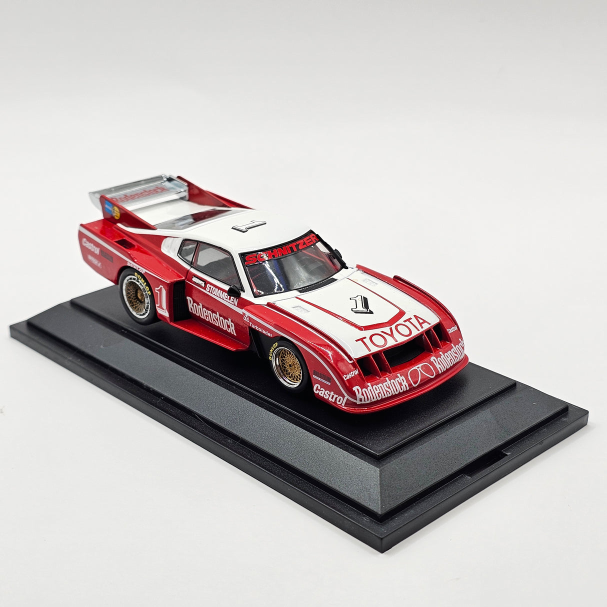 EBBRO Toyota Celica Liftback Turbo Gr.5 DRM #1 Schnitzer 1978 1/43 Scale