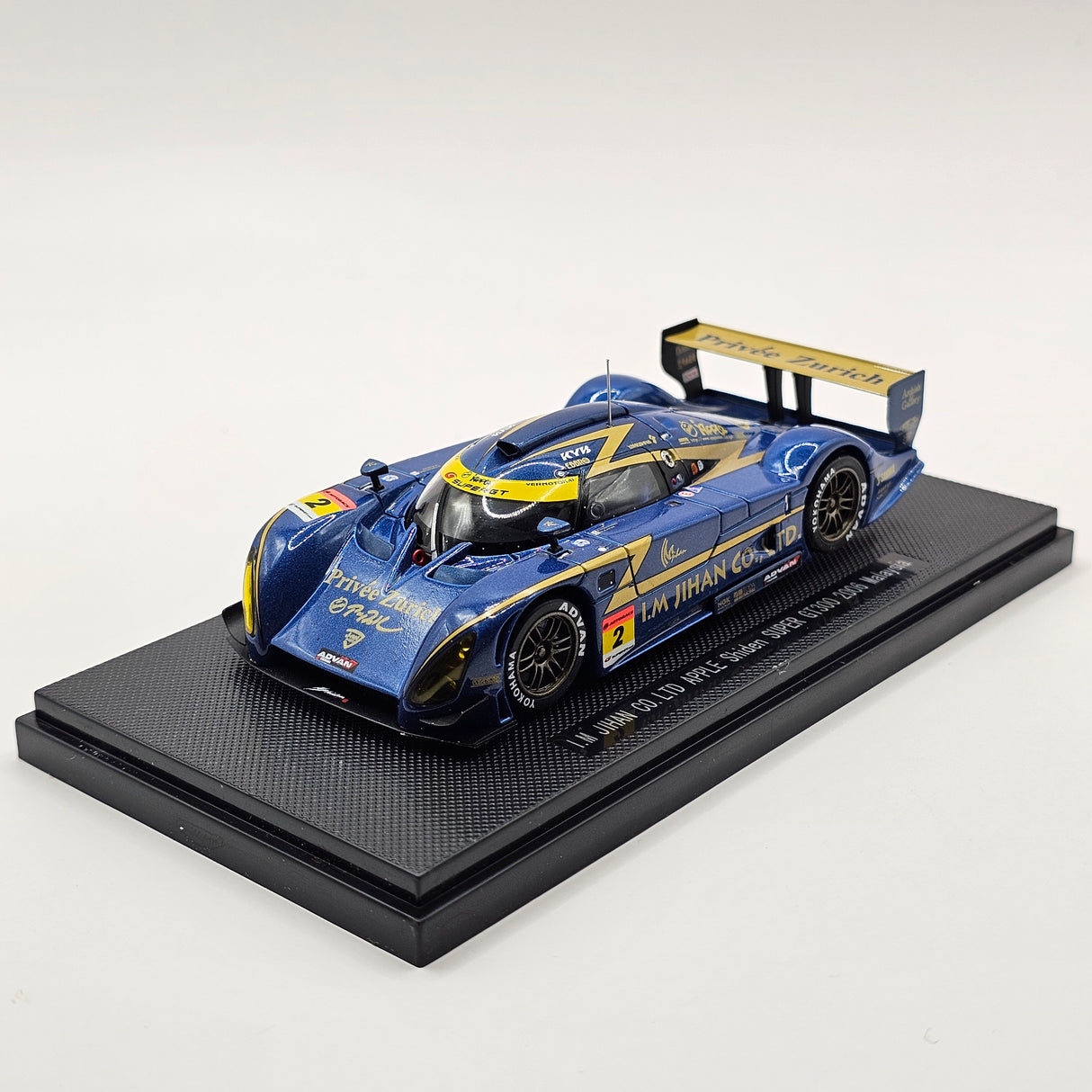 EBBRO Mooncraft Shiden #2 Cars Tokai Dream28 Super GT GT300 2006 1/43 Scale