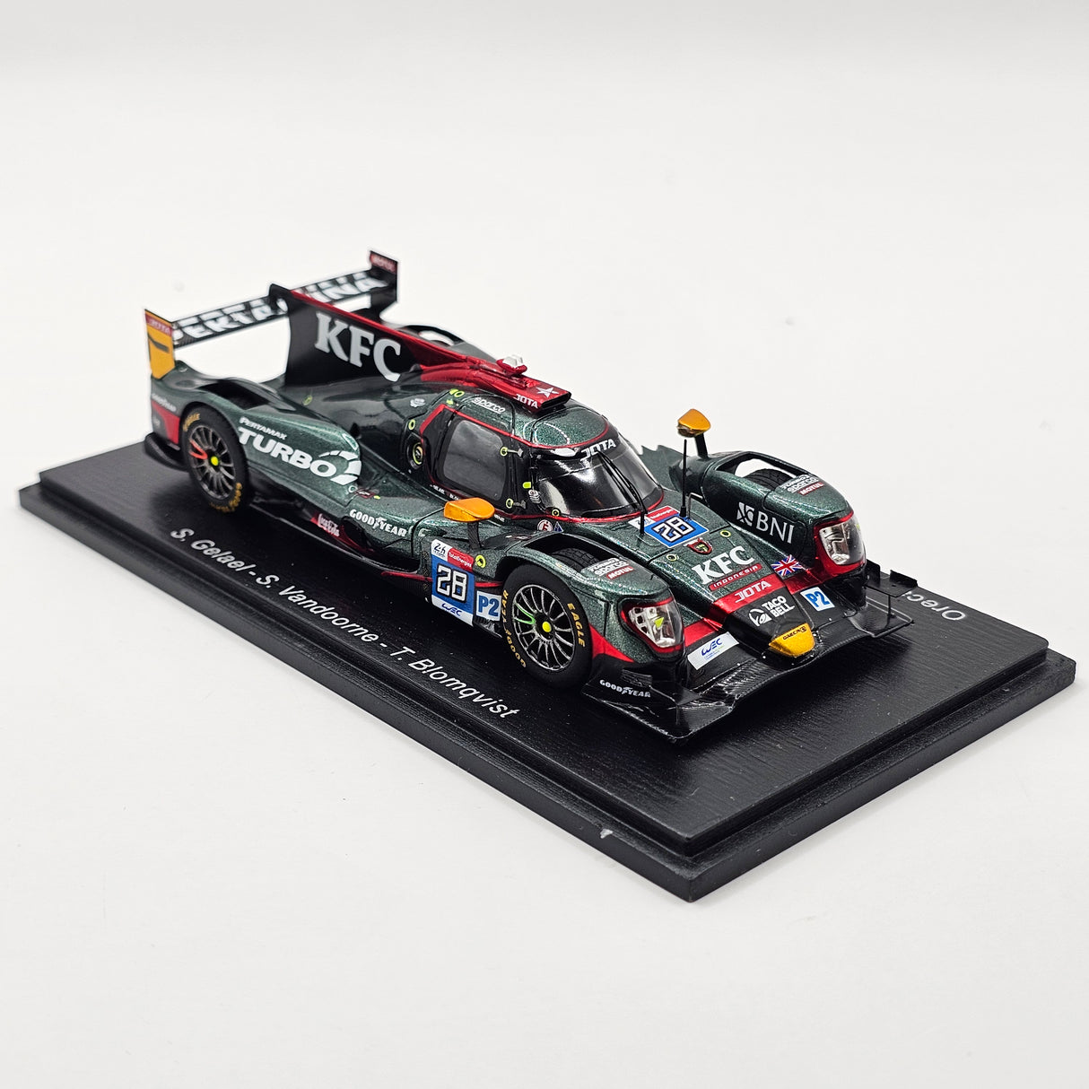 Spark Oreca 07 Gibson #28 Team JOTA 24Hrs Le Mans 2021 1/43 Scale S8243