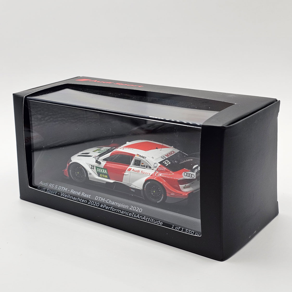 Spark Audi RS5 #33 Audi Sport Team Abt DTM Champion 2020 Dealer Edition 1/43 Scale
