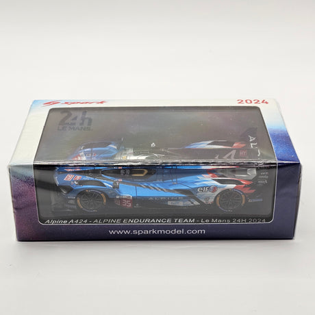 Spark Alpine A424 #35 Alpine Endurance Team 24Hrs Le Mans 2024 1/43 Scale S9122