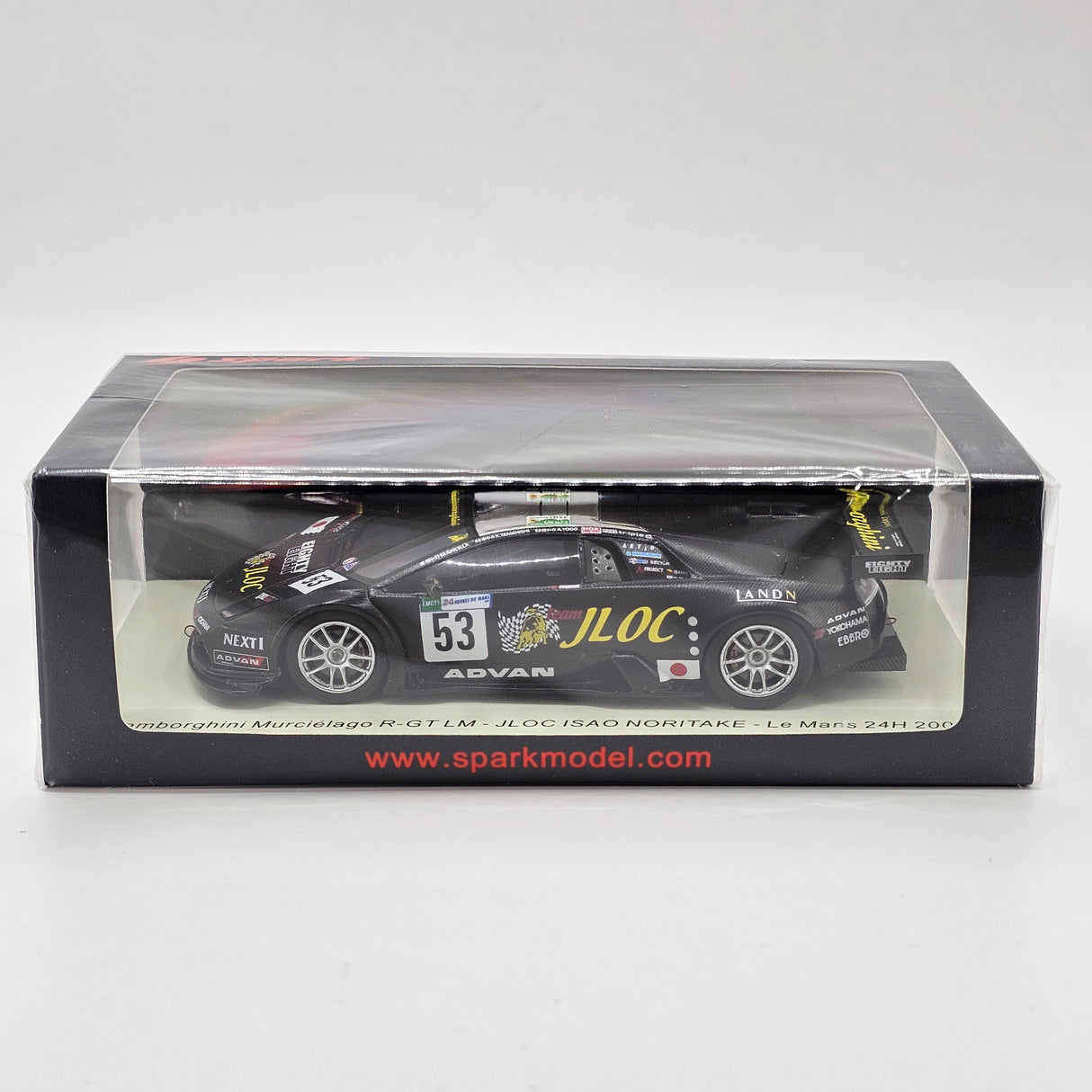 Spark Lamborghini Murciélago R-GT #53 JLOC 24Hrs Le Mans 2007 1/43 Scale S9601