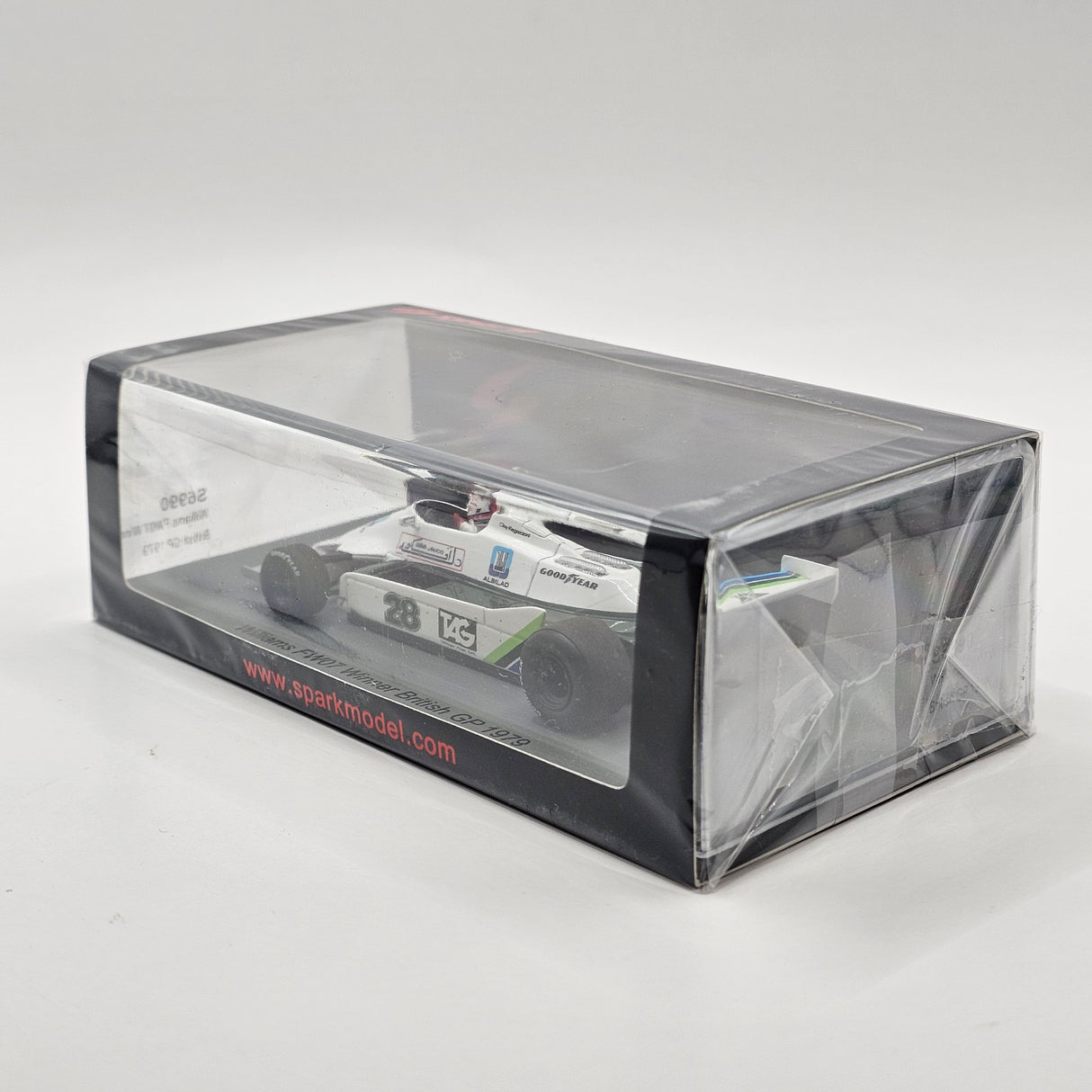 Spark Williams FW07 #28 Clay Regazzoni British F1 GP 1979 Winner 1/43 Scale S6990