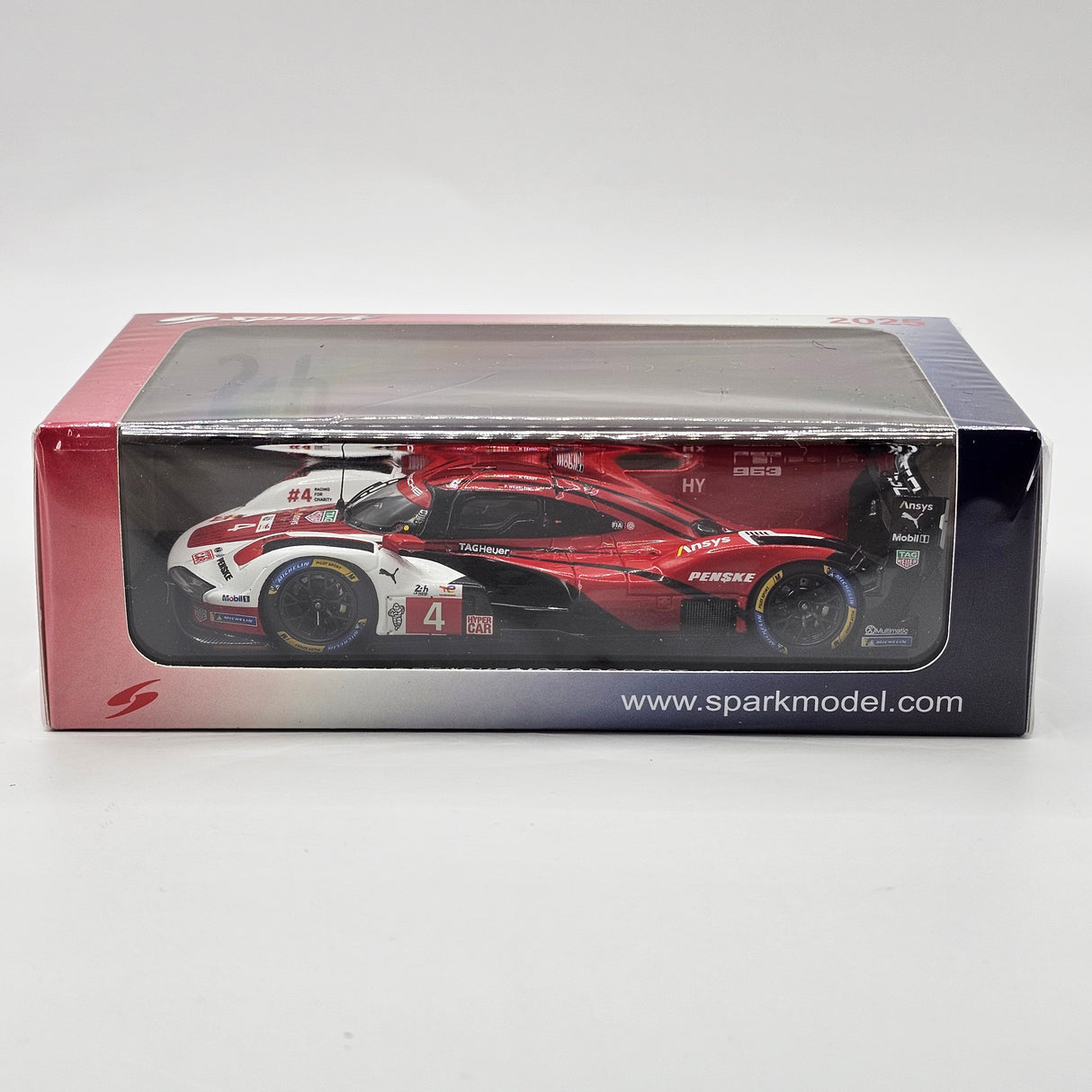 Spark Porsche 963 #4 Porsche Penske Motorsport 24 Hrs Le Mans 2025 1/43 Scale
